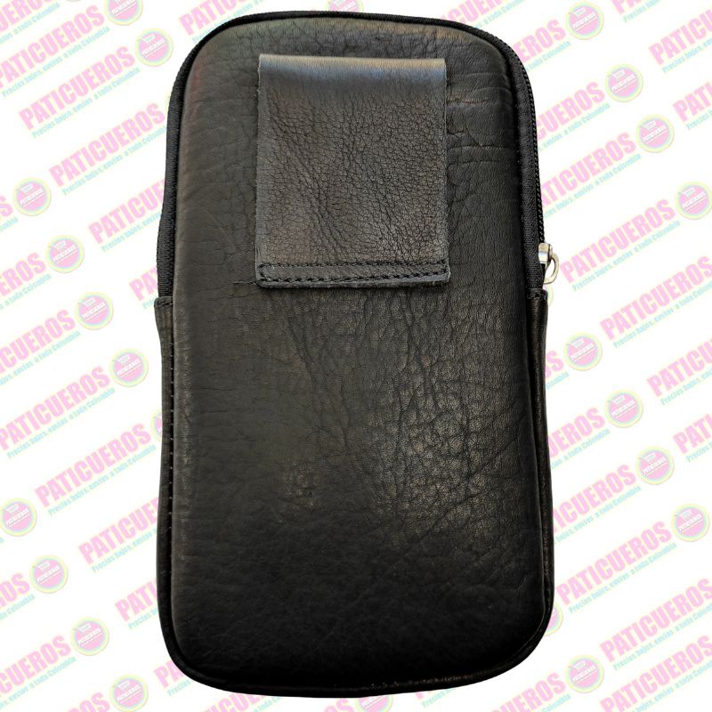 Funda Premium En Cuero Bovino Para Celular: Organización Y Elegancia En Tu Cinturón