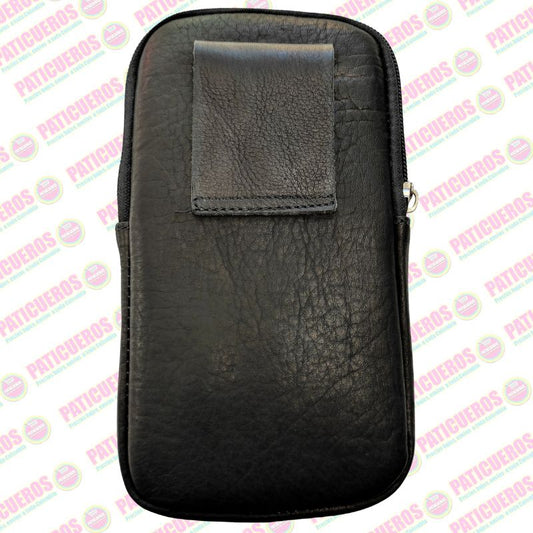 Funda Premium En Cuero Bovino Para Celular: Organización Y Elegancia En Tu Cinturón