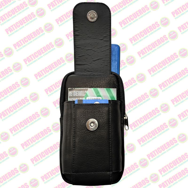 Funda Premium En Cuero Bovino Para Celular: Organización Y Elegancia En Tu Cinturón