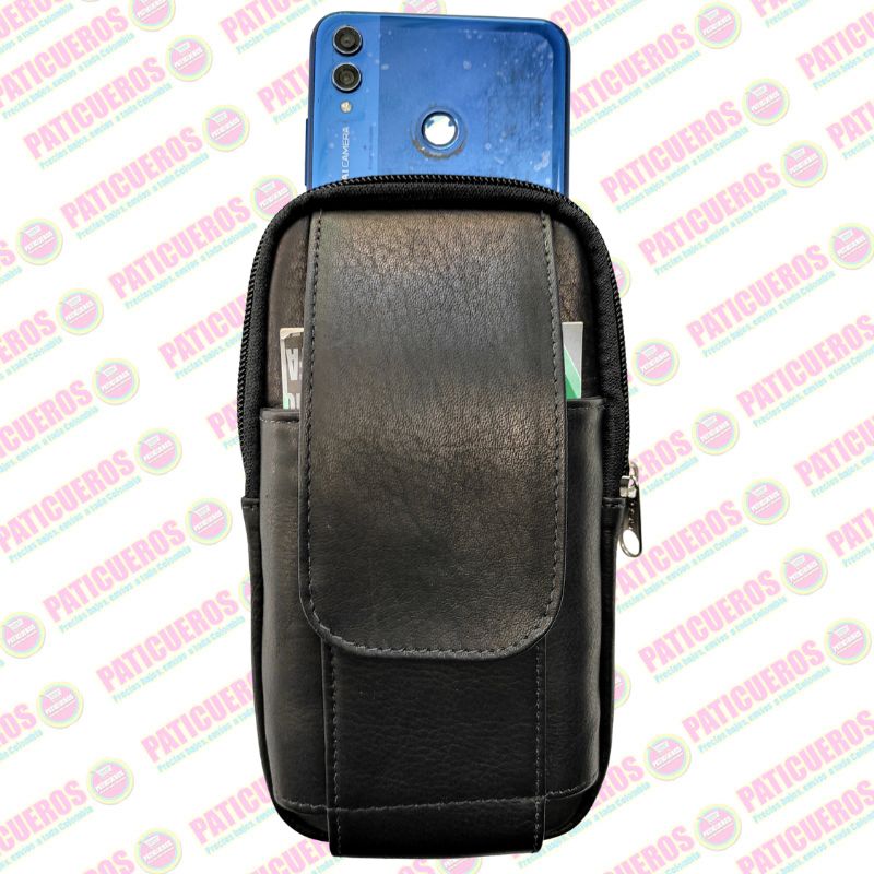 Funda Premium En Cuero Bovino Para Celular: Organización Y Elegancia En Tu Cinturón