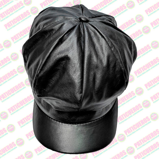 Gorra Boina Francesa En Cuero Genuino Para Mujer Dama Producto 100% Colombiano
