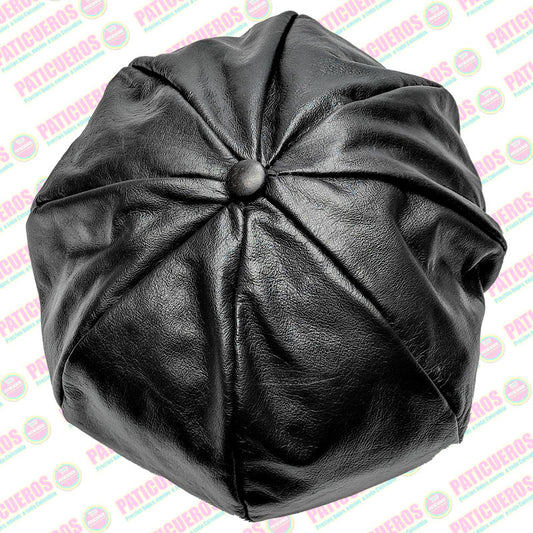 Gorra Boina Francesa En Cuero Genuino Para Mujer Dama Producto 100% Colombiano