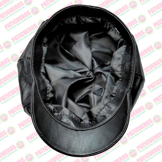 Gorra Boina Francesa En Cuero Genuino Para Mujer Dama Producto 100% Colombiano