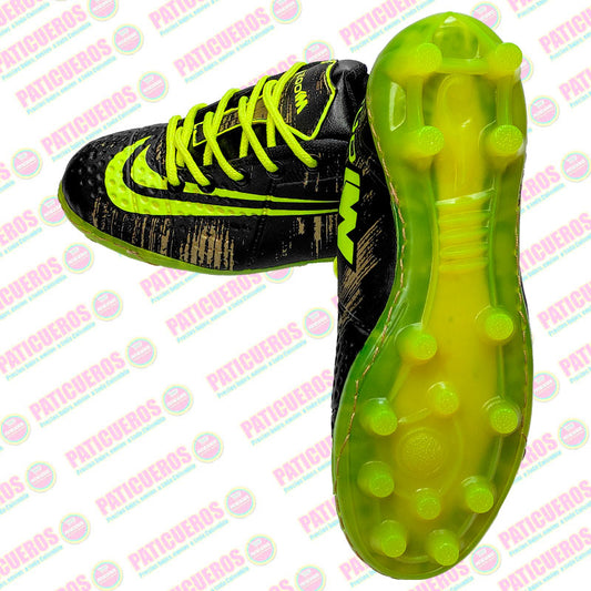 Bajo Pedido / Zapatillas Guayos Deportivas Futbol Niño Adulto Taches Cancha De Grama Y Pasto