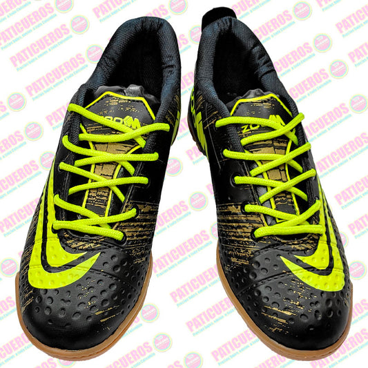 Bajo Pedido / Zapatillas Estilo Guayo Para Jugar Futbol Cancha Sintética Cemento Y Tierra