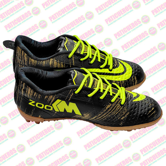 Bajo Pedido / Zapatillas Estilo Guayo Para Jugar Futbol Cancha Sintética Cemento Y Tierra