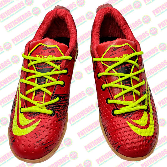 Bajo Pedido / Zapatillas Estilo Guayo Para Jugar Futbol Cancha Sintética Cemento Y Tierra