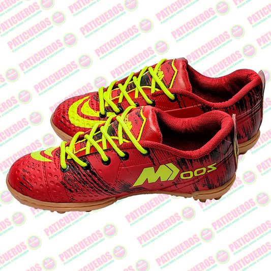 Bajo Pedido / Zapatillas Estilo Guayo Para Jugar Futbol Cancha Sintética Cemento Y Tierra