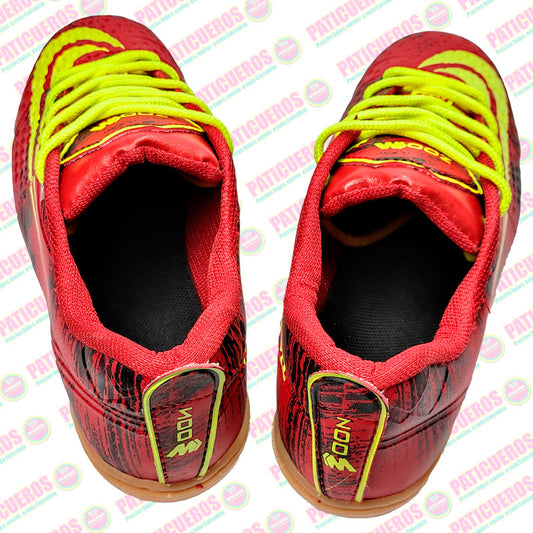 Bajo Pedido / Zapatillas Estilo Guayo Para Jugar Futbol Cancha Sintética Cemento Y Tierra