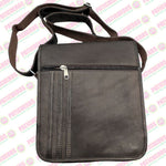 🎁 Envío gratis / Bolso Carrier Manos Libres Bandolera Morral Cuero Bovino Tamaño Extra Grande Unisex