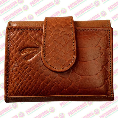 Billetera Cuero Cartera Dama Mujer Pequeña Envío a Toda Colombia