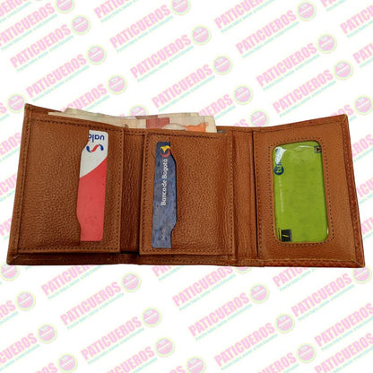 Billetera Cuero Cartera Dama Mujer Pequeña Envío a Toda Colombia