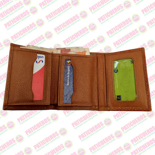 Billetera Cuero Cartera Dama Mujer Pequeña Envío a Toda Colombia