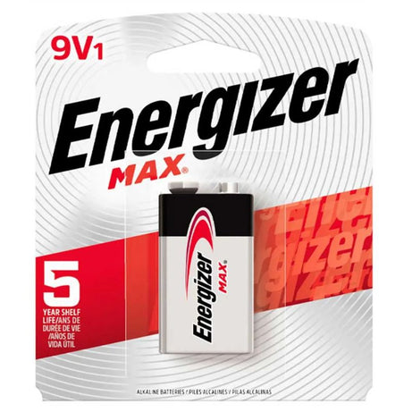 Pila Energizer Max de 9 Voltios - Potencia y Durabilidad