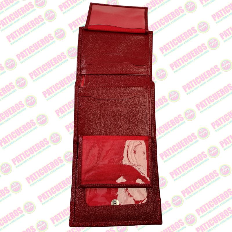 Billetera Cuero Cartera Dama Mujer Pequeña Envío a Toda Colombia