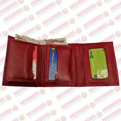 Billetera Cuero Cartera Dama Mujer Pequeña Envío a Toda Colombia