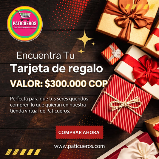 Tarjetas de regalo Paticueros