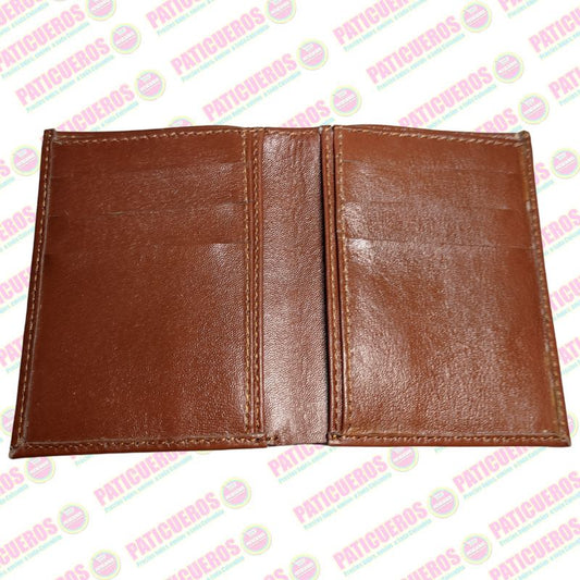 Tarjetero Porta Documentos En Cuero Genuino Hombre O Mujer Envío rápido