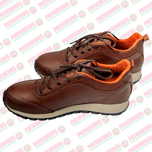 Tenis Zapatillas En Cuero Deportivas Unisex Casual Elegante Zapatos 100% Colombiano