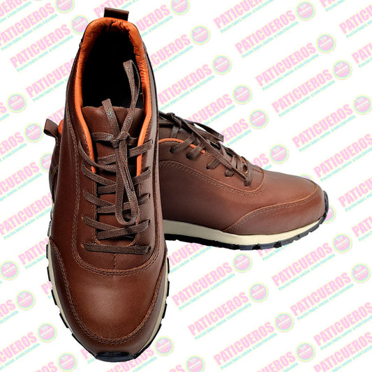 Tenis Zapatillas En Cuero Deportivas Unisex Casual Elegante Zapatos 100% Colombiano