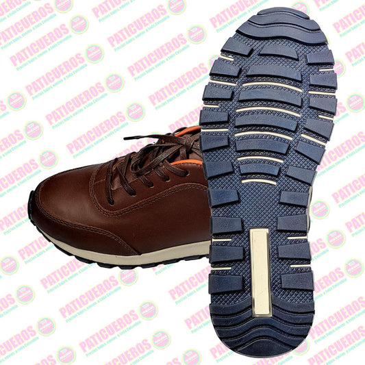 Tenis Zapatillas En Cuero Deportivas Unisex Casual Elegante Zapatos 100% Colombiano