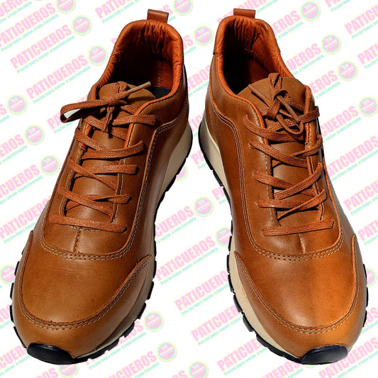 Tenis Zapatillas En Cuero Deportivas Unisex Casual Elegante Zapatos 100% Colombiano