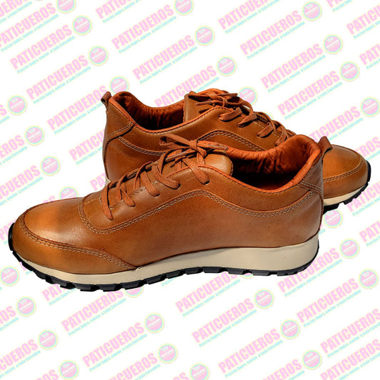 Tenis Zapatillas En Cuero Deportivas Unisex Casual Elegante Zapatos 100% Colombiano