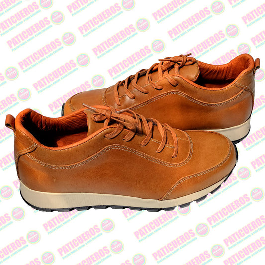Tenis Zapatillas En Cuero Deportivas Unisex Casual Elegante Zapatos 100% Colombiano