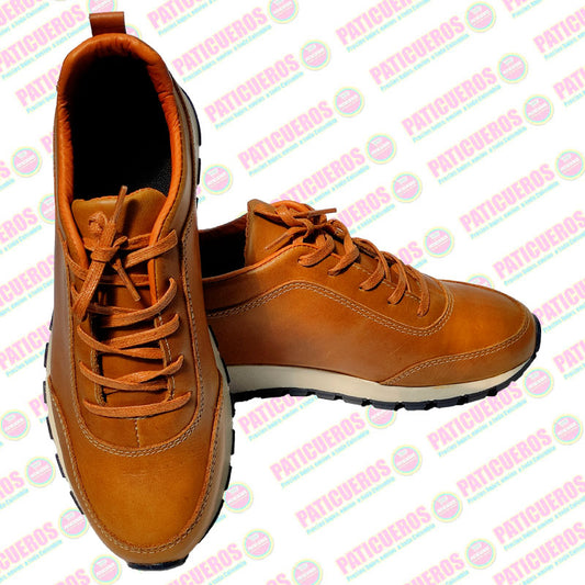 Tenis Zapatillas En Cuero Deportivas Unisex Casual Elegante Zapatos 100% Colombiano