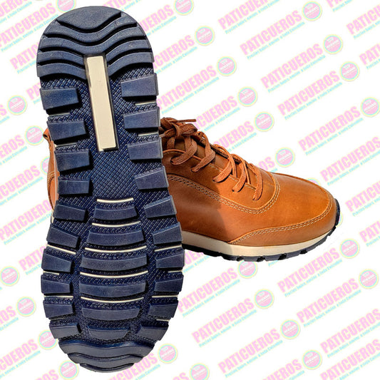 Tenis Zapatillas En Cuero Deportivas Unisex Casual Elegante Zapatos 100% Colombiano