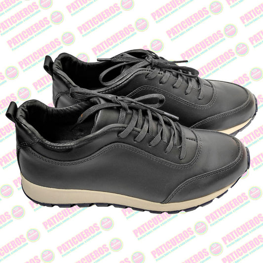 Tenis Zapatillas En Cuero Deportivas Unisex Casual Elegante Zapatos 100% Colombiano