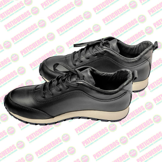 Tenis Zapatillas En Cuero Deportivas Unisex Casual Elegante Zapatos 100% Colombiano