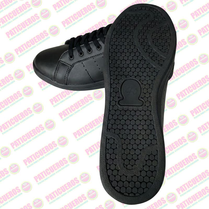 Tenis Zapatillas Colegial Cuero Blanco Envío 2 Días Toda Colombia Unisex