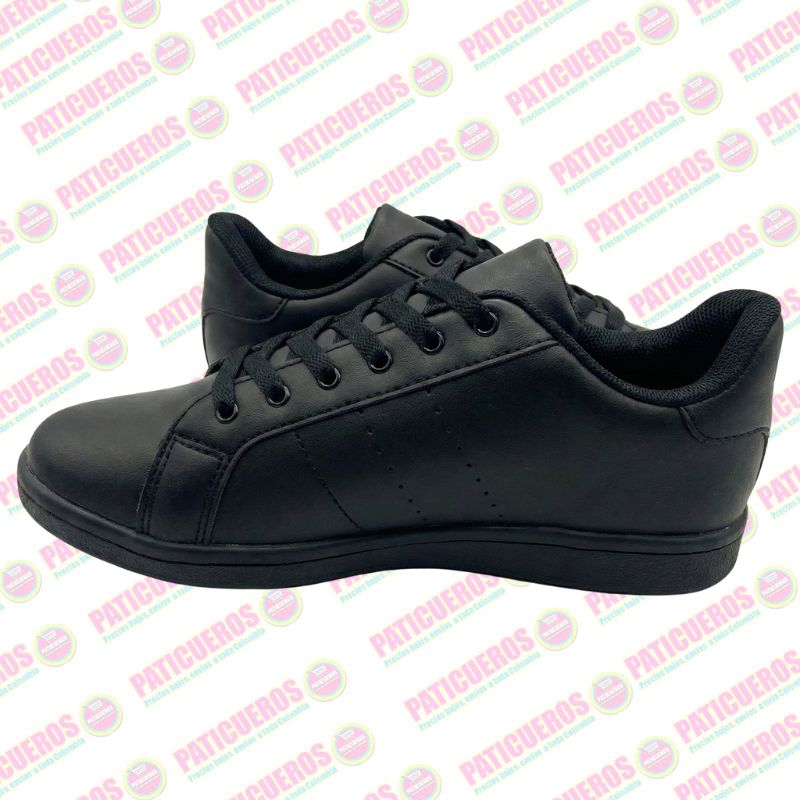 Tenis Zapatillas Colegial Cuero Blanco Envío 2 Días Toda Colombia Unisex