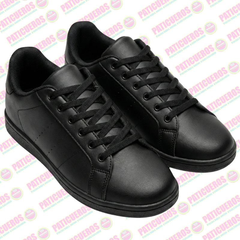 Tenis Zapatillas Colegial Cuero Blanco Envío 2 Días Toda Colombia Unisex