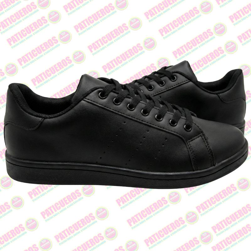 Tenis Zapatillas Colegial Cuero Blanco Envío 2 Días Toda Colombia Unisex