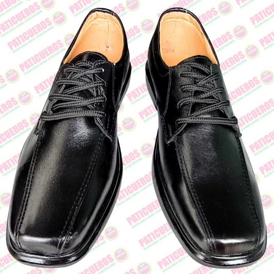 Zapatos Para El Colegio En Cuero Negro ¡Producto Colombiano!