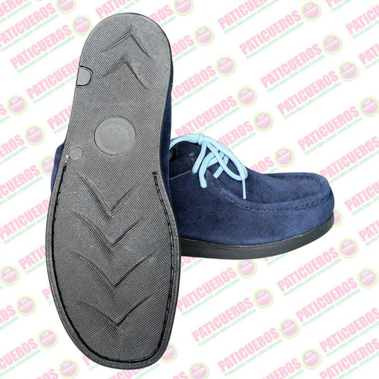 Bajo Pedido / Zapatos En Cuero Gamuza Negra Estilo Abuelo ¡Producto Colombiano!