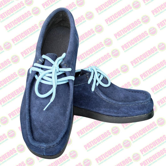 Bajo Pedido / Zapatos En Cuero Gamuza Negra Estilo Abuelo ¡Producto Colombiano!