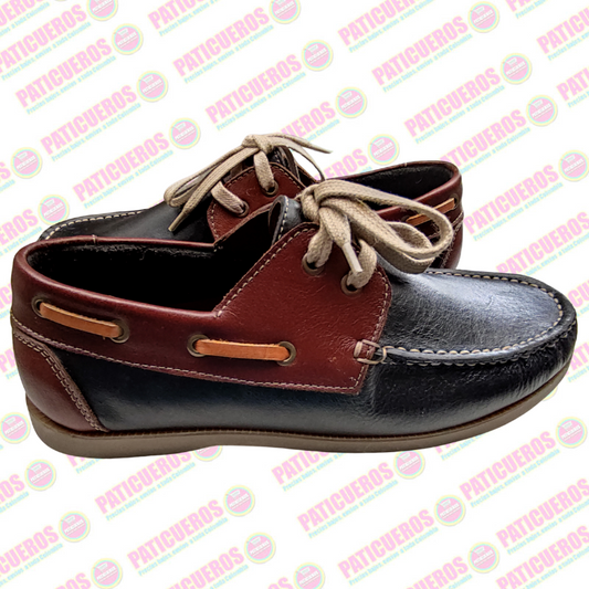 Zapatos Estilo Apache Mocasín En Cuero Para Hombre