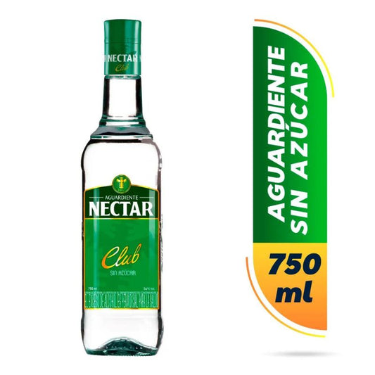 Aguardiente Nectar Club 750 ml - Tradición y Sabor Auténtico Colombiano
