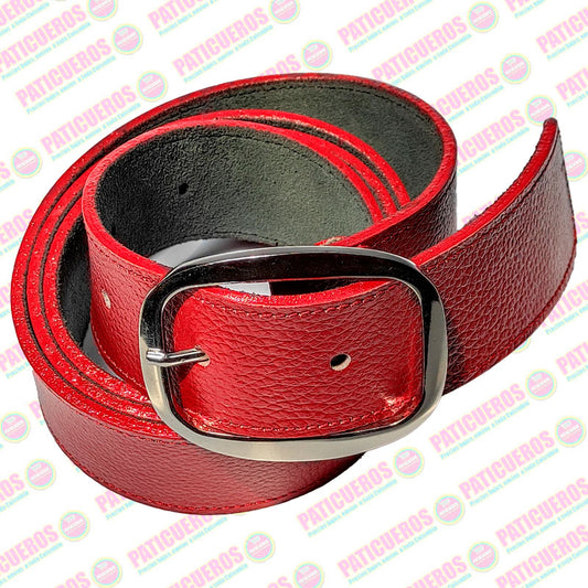 Correa En Cuero Genuino Para Dama 4 Centímetros De Ancho Cinturón Para Mujer