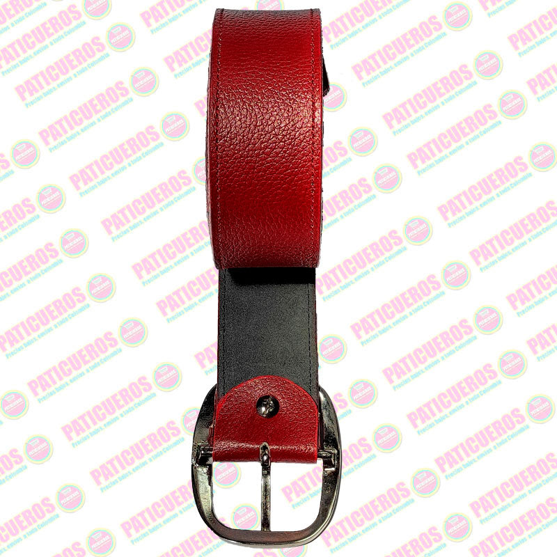 Correa En Cuero Genuino Para Dama 4 Centímetros De Ancho Cinturón Para Mujer