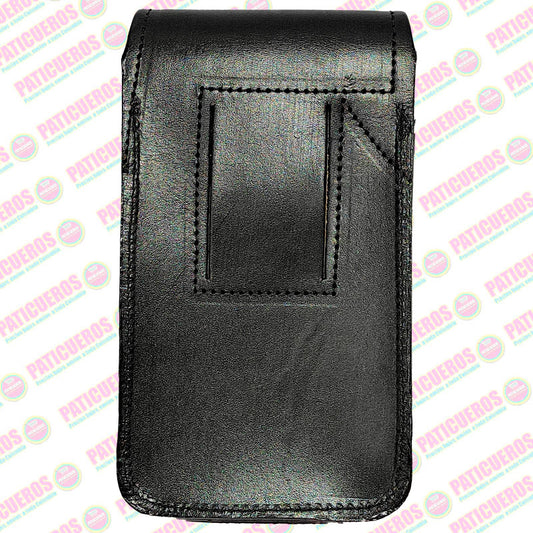 Estuche Cualquier Celular En Cuero Para Poner En El Cinturón