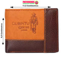 Billetera En Cuero Gubintu Importada 16 Bolsillos Hombre