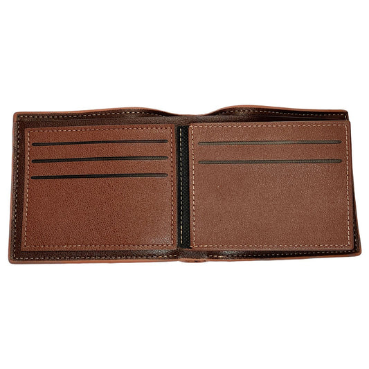 Billetera Cartera Cuero PU Menbence Hombre Deportiva Entrega Veloz