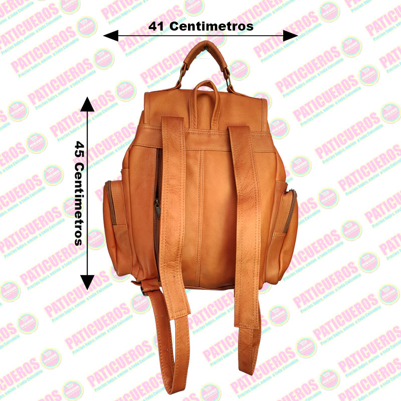 Morral En Cuero Genuino Unisex Hecho Por Manos Colombianas Entrega Rápida