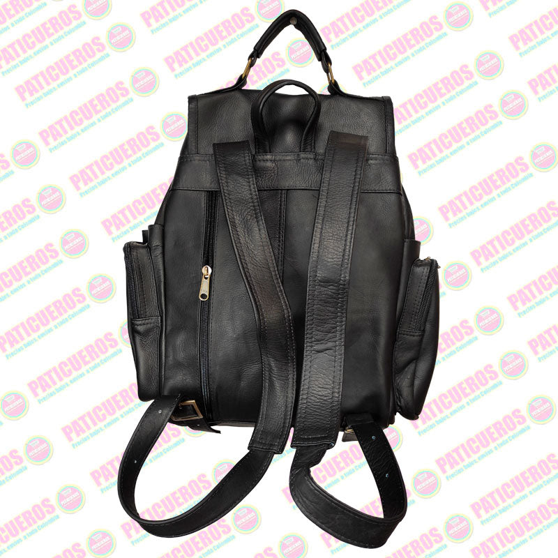 Morral En Cuero Genuino Unisex Hecho Por Manos Colombianas Entrega Rápida