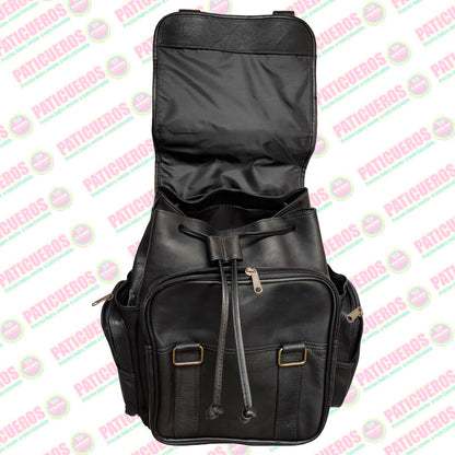 Morral En Cuero Genuino Unisex Hecho Por Manos Colombianas Entrega Rápida