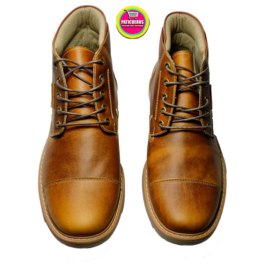 Bajo Pedido / Envío Gratis Botines Botín Botas Zapatos De Cuero Para Hombre Caballero Entrega En 2 Días